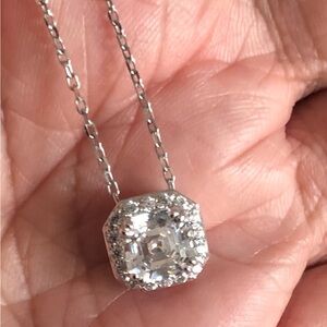 COPY - Tacori CZ 925 sterling pendant necklace